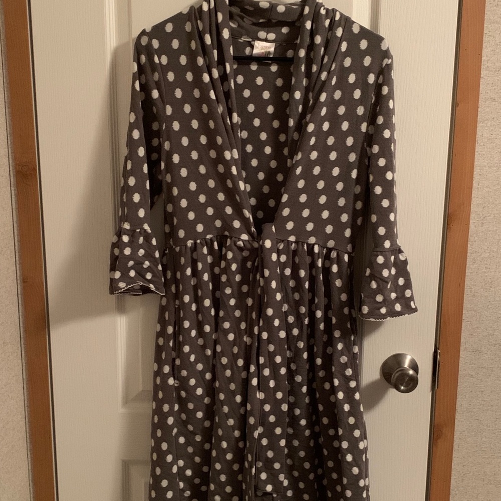 3/$20 Polka dot robe